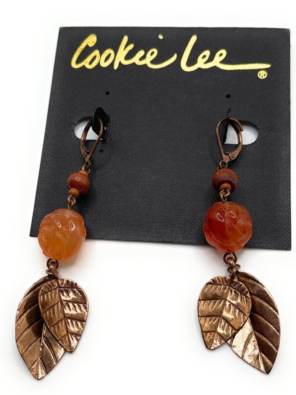 75068 Blooming Jasmine Cookie Lee earrings (D99)